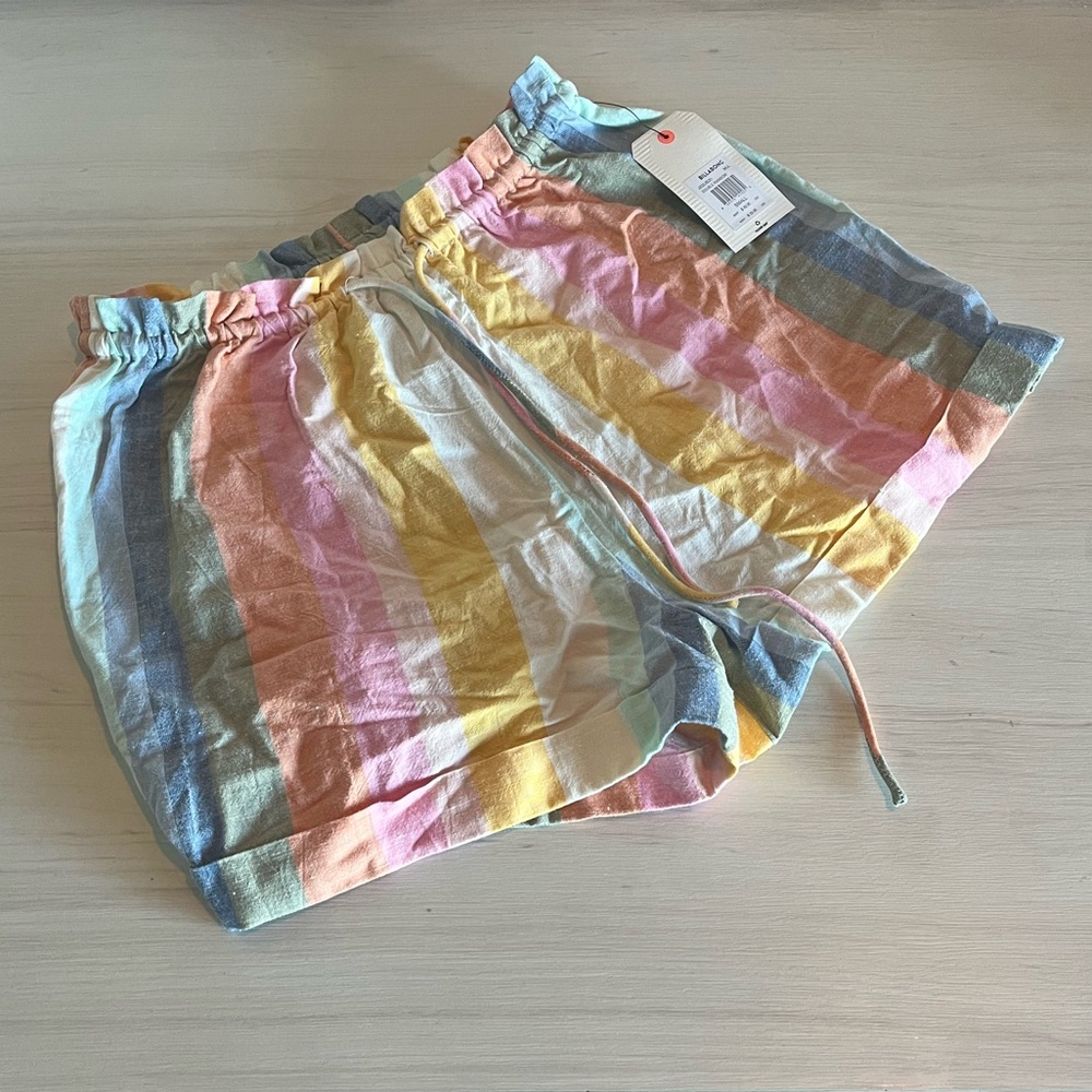 Women’s NWT Billabong Striped Shorts